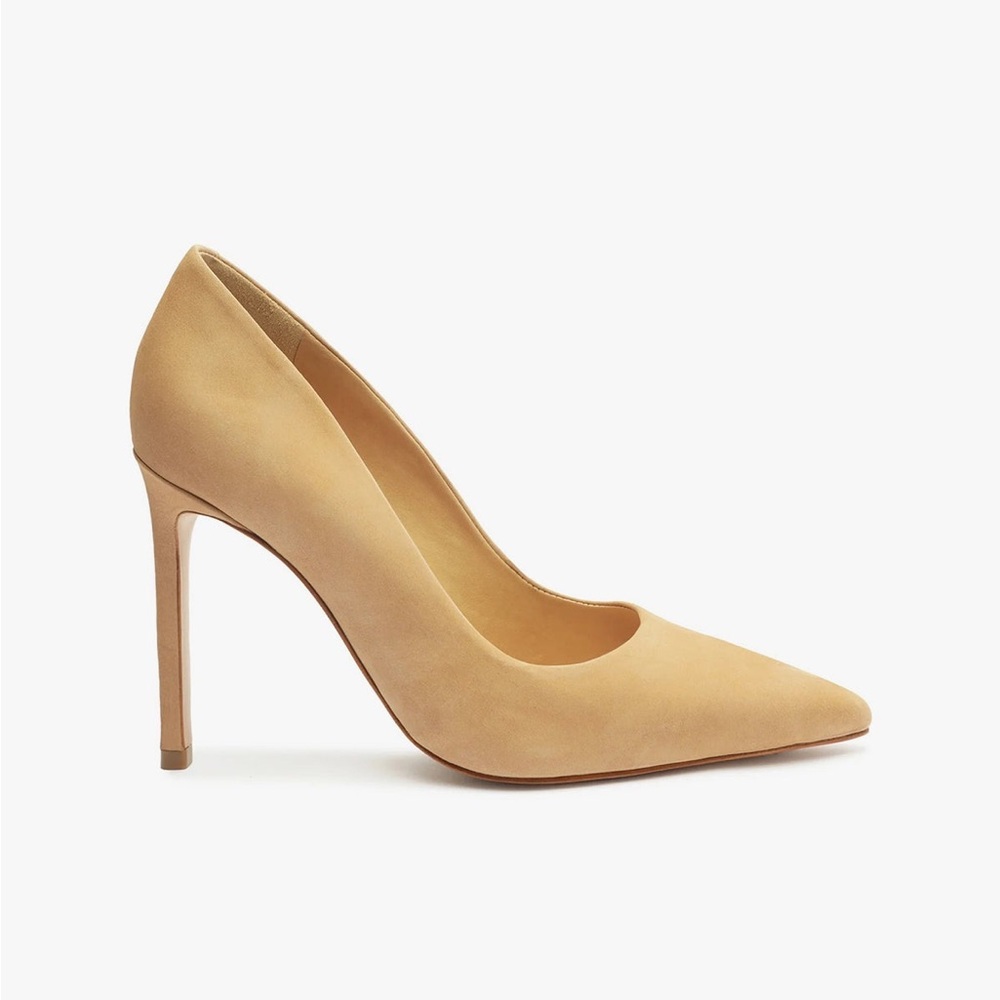 Schutz LOU HIGH STILETTO HONEY BEIGE PUMP size 10